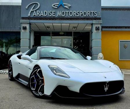 Bianco Audace Matte 2024 Maserati MC20 Cielo