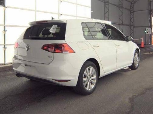 Pure White 2015 Volkswagen Golf DSG TDI S