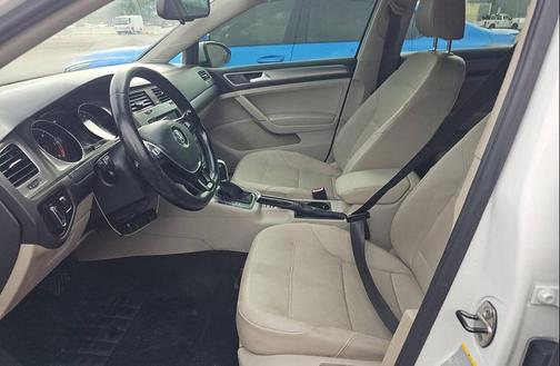 Pure White 2015 Volkswagen Golf DSG TDI S