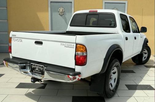 Super White 2002 Toyota Tacoma PreRunner Double Cab