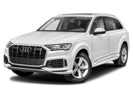Glacier White Metallic 2023 Audi Q7 55 Premium Plus