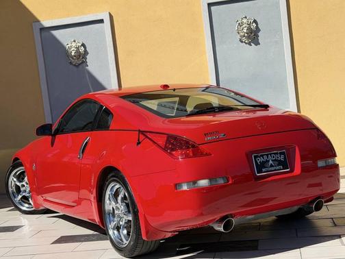 Nogaro Red 3 Coat Metallic 2008 Nissan 350Z Touring
