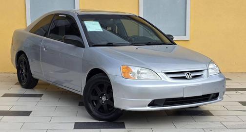 Satin Silver Metallic 2003 Honda Civic EX