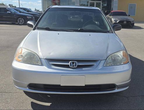 Satin Silver Metallic 2003 Honda Civic EX