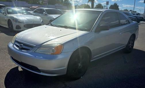 Satin Silver Metallic 2003 Honda Civic EX