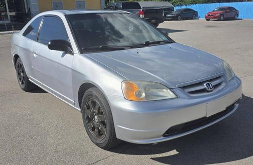 Satin Silver Metallic 2003 Honda Civic EX