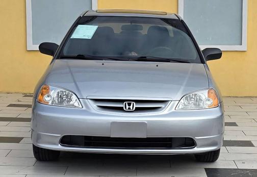 Satin Silver Metallic 2003 Honda Civic EX