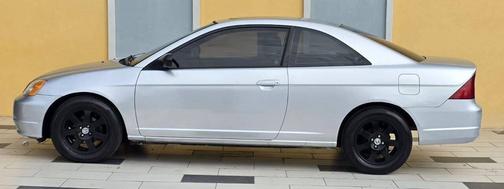 Satin Silver Metallic 2003 Honda Civic EX