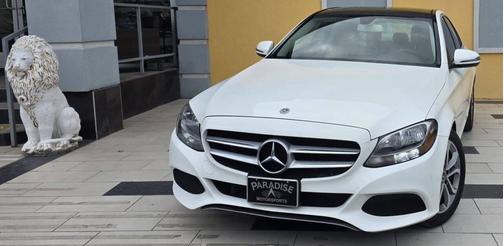 White 2018 Mercedes-Benz C-Class C 300 4dr Sedan