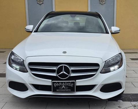 White 2018 Mercedes-Benz C-Class C 300 4dr Sedan