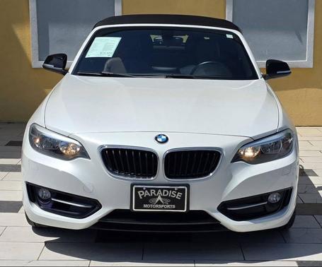 White 2015 BMW 228 xDrive