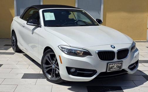 White 2015 BMW 228 xDrive