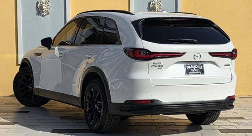 Rhodium White Premium 2025 Mazda CX-90 PHEV Premium Sport