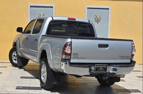 Silver 2009 Toyota Tacoma PreRunner Double Cab