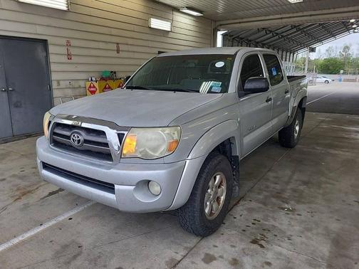 Silver 2009 Toyota Tacoma PreRunner Double Cab