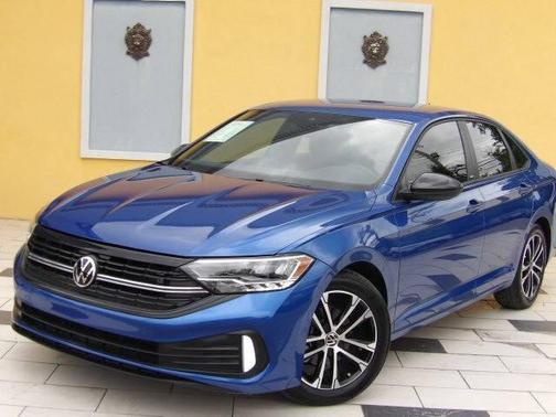 Rising Blue Metallic 2023 Volkswagen Jetta 1.5T Sport