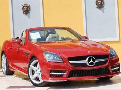 Mars Red 2012 Mercedes-Benz SLK-Class SLK350