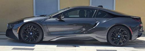 Gray 2015 BMW i8 Base AWD 2dr Coupe
