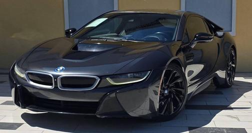 Gray 2015 BMW i8 Base AWD 2dr Coupe
