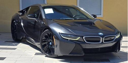 Gray 2015 BMW i8 Base AWD 2dr Coupe