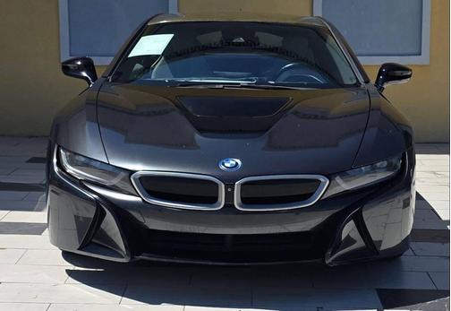 Gray 2015 BMW i8 Base AWD 2dr Coupe