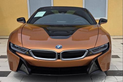 Orange 2019 BMW i8 Base AWD 2dr Roadster