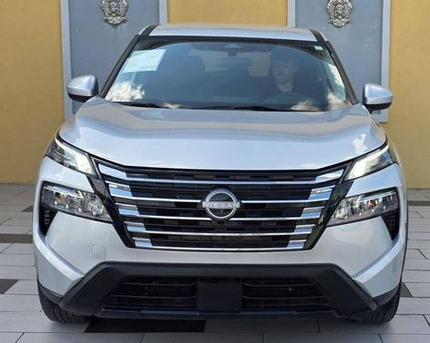Brilliant Silver Metallic 2024 Nissan Rogue SV