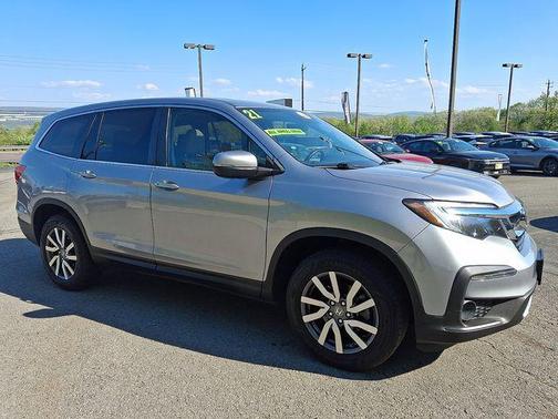 Lunar Silver Metallic 2021 Honda Pilot AWD EX-L