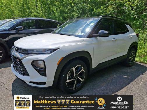 Summit White 2023 Chevrolet Trailblazer RS