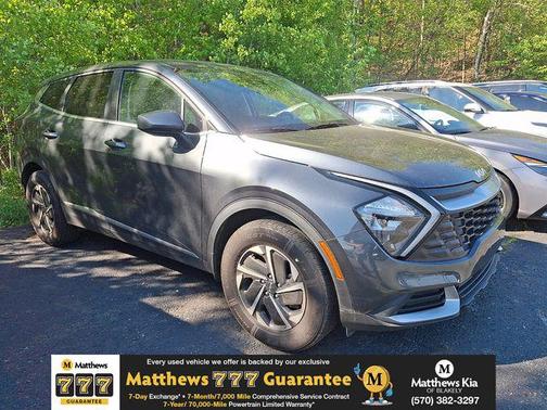 Gravity Gray 2023 Kia Sportage Hybrid LX