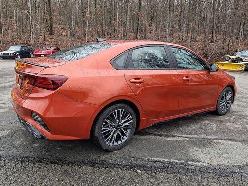 Fire Orange 2024 Kia Forte GT-Line