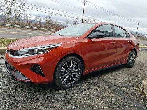Fire Orange 2024 Kia Forte GT-Line
