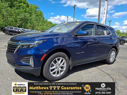 Blue Glow Metallic 2023 Chevrolet Equinox 1LT