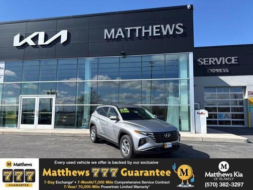 Shimmering Silver 2023 Hyundai TUCSON SEL