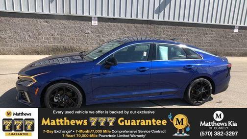 Yacht Blue 2025 Kia K5 GT-Line