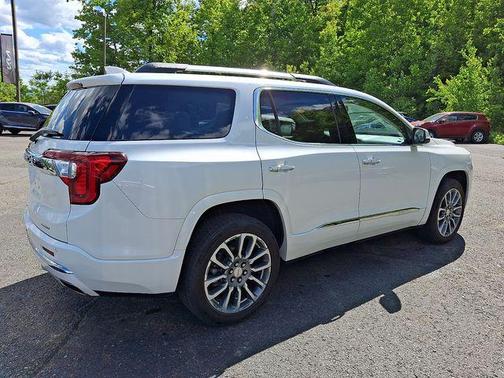 White Frost Tricoat 2023 GMC Acadia Denali