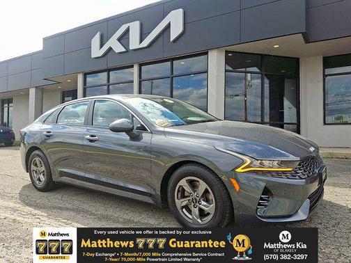 Gravity Gray 2022 Kia K5 LXS