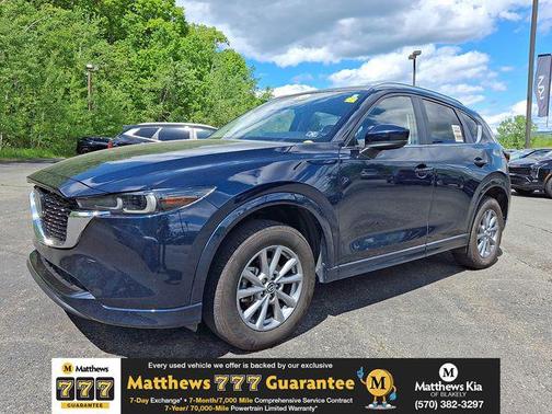 Deep Crystal Blue Mica 2024 Mazda CX-5 2.5 S Preferred Package