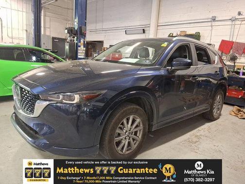 Deep Crystal Blue Mica 2024 Mazda CX-5 2.5 S Preferred Package