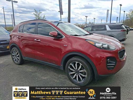 Hyper Red 2019 Kia Sportage EX