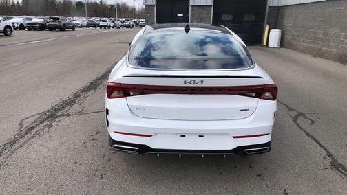 Glacial White Pearl 2023 Kia K5 GT-Line