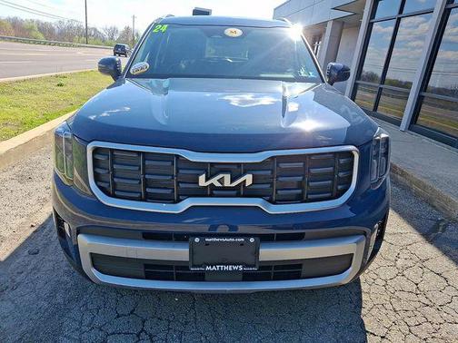 Midnight Lake Blue 2024 Kia Telluride S