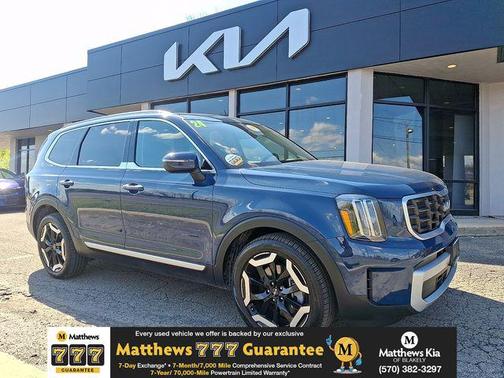 Midnight Lake Blue 2024 Kia Telluride S
