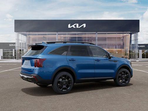 Mineral Blue 2026 Kia Sorento Hybrid SX Prestige