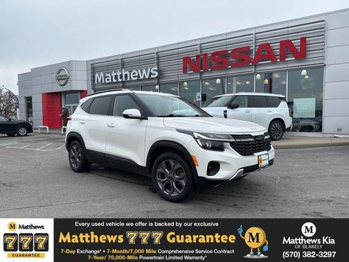 Snow White Pearl 2024 Kia Seltos S