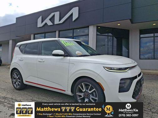 Snow White Pearl 2022 Kia Soul Turbo