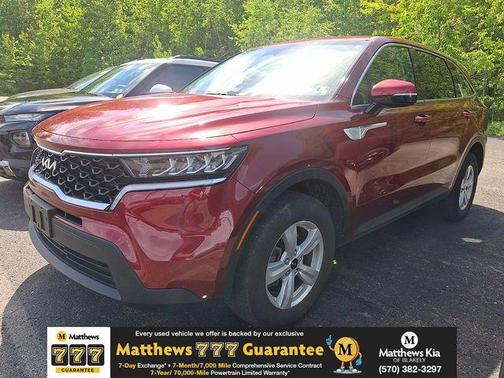 Passion Red 2023 Kia Sorento LX