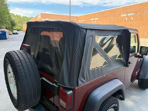 RED 2010 Jeep Wrangler Sport
