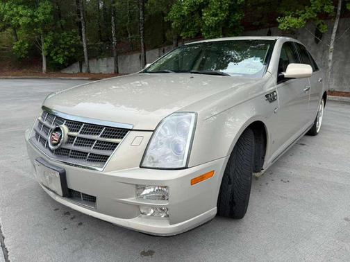 BEIGE 2009 Cadillac STS V8