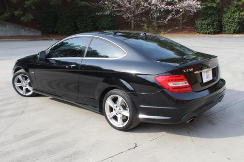 BLACK 2012 Mercedes-Benz C-Class C250
